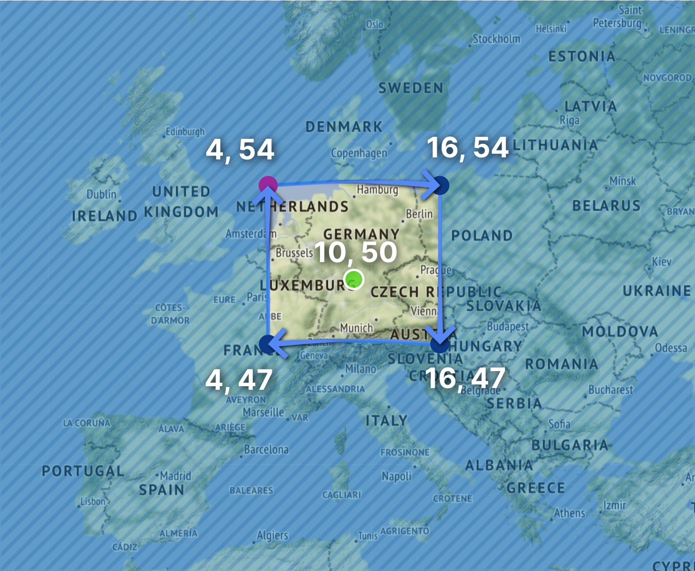 GeoJSON Polygon Clockwise